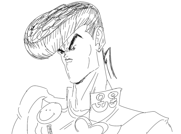 Джо Джо рисунки Джоске