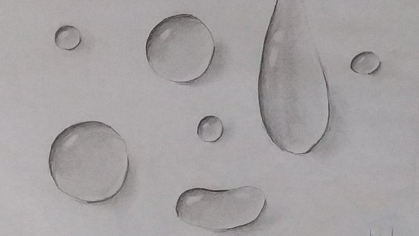 Рисунки карандашом с растушевкой