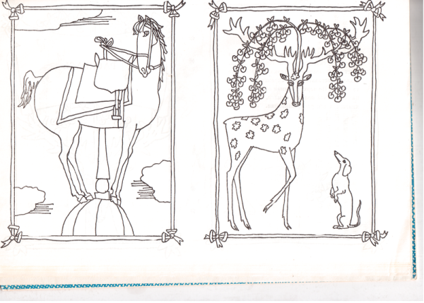 Приключения барона Мюнхаузена раскраска