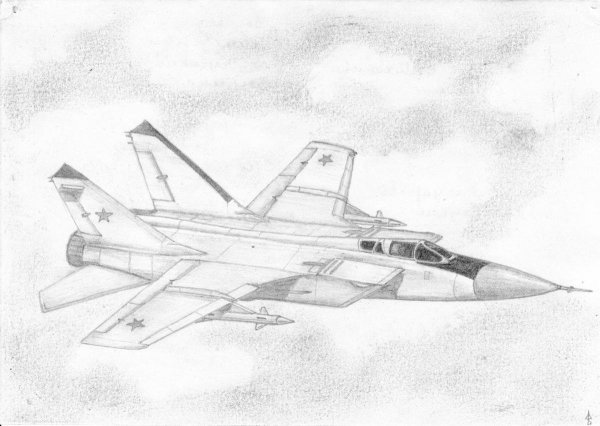 Военные рисунки карандашом