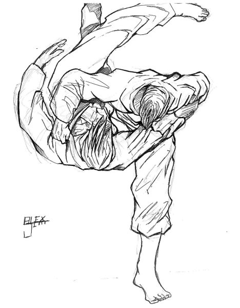 Дзюдо зарисовки