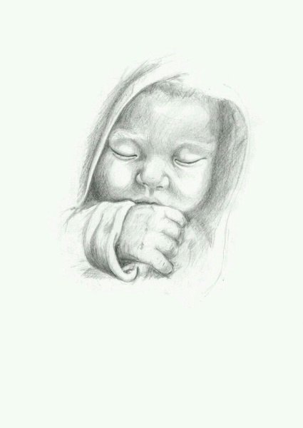 Зарисовки младенцев