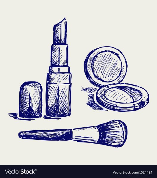 Косметика раскраска для девочек