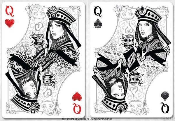 Пиковая дама рисунок