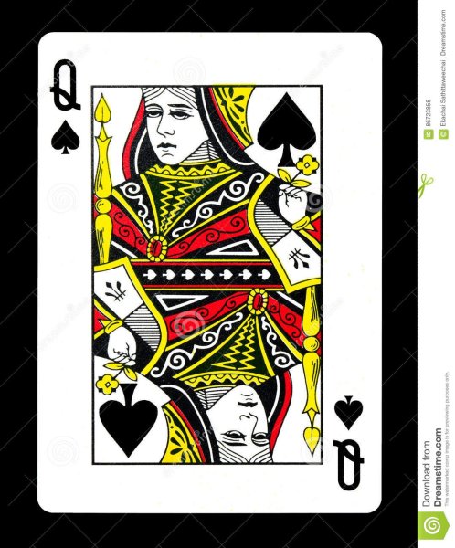 Пиковая дама тату эскиз