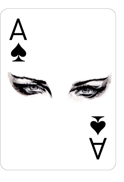 Фэшн иллюстрации игральные карты