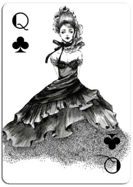 Татуировка Пиковая дама