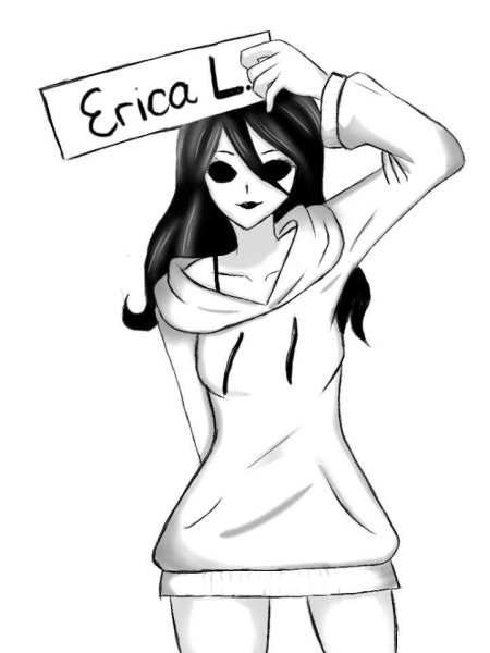 Крипипаста для срисовки легкие