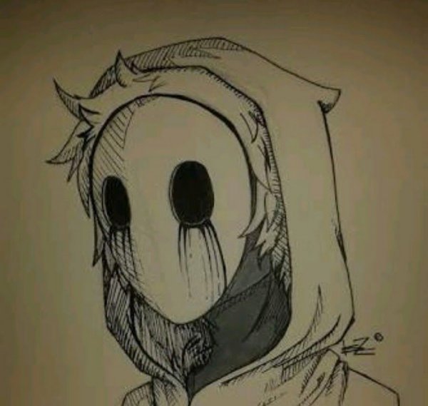 Рисунки крипипаста Джефф