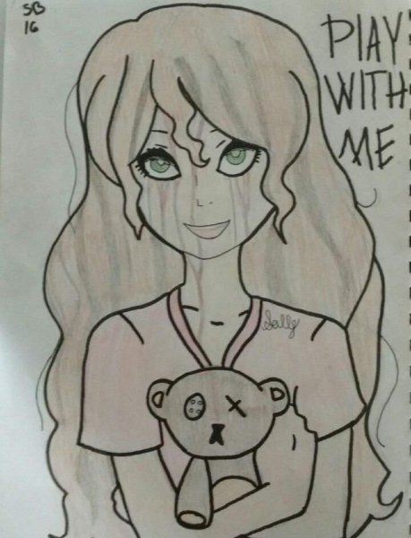 Скетчи крипипаста Джефф