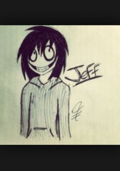 Как нарисовать Джеффа убийцу