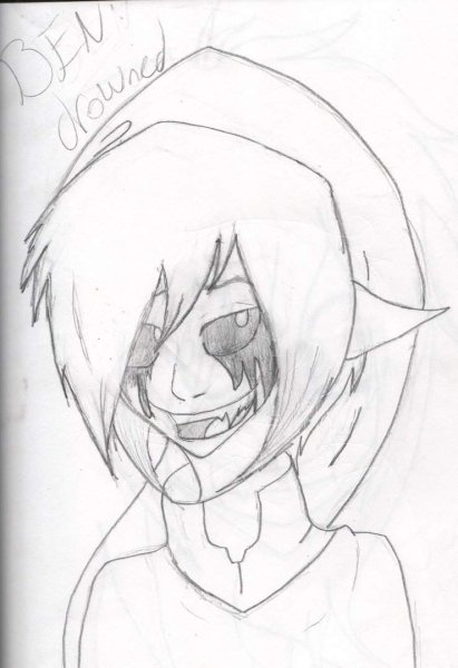 Рисунки крипипаста Джефф