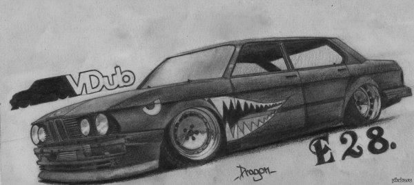 Дрифт рисунок карандашом