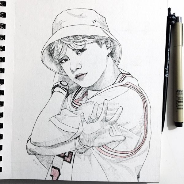 Портреты BTS nonconman Юнги