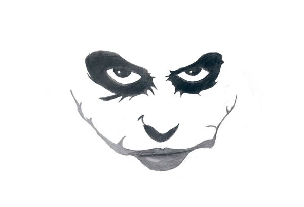 Джокер рисунок