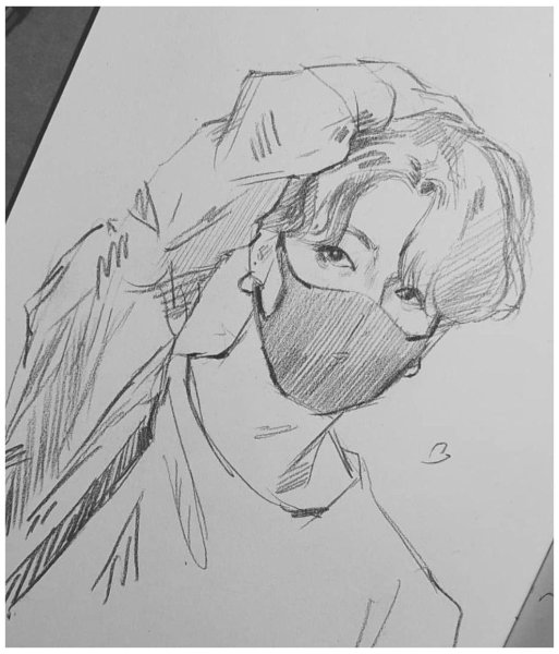 Рисунки БТС V