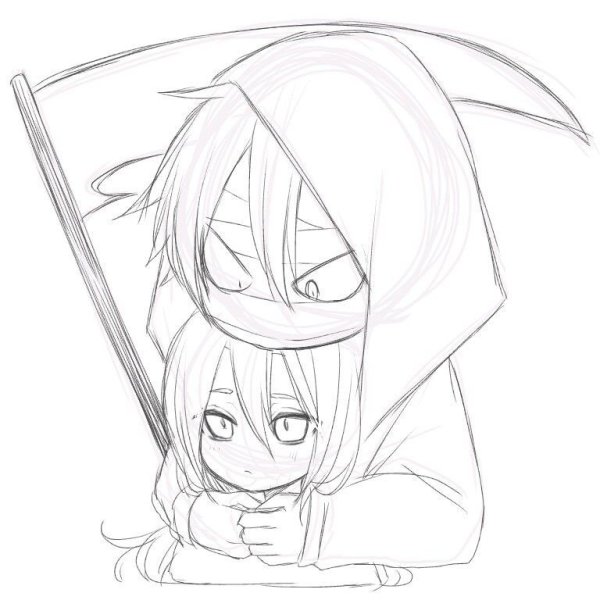 Аниме Рейчел для срисовки