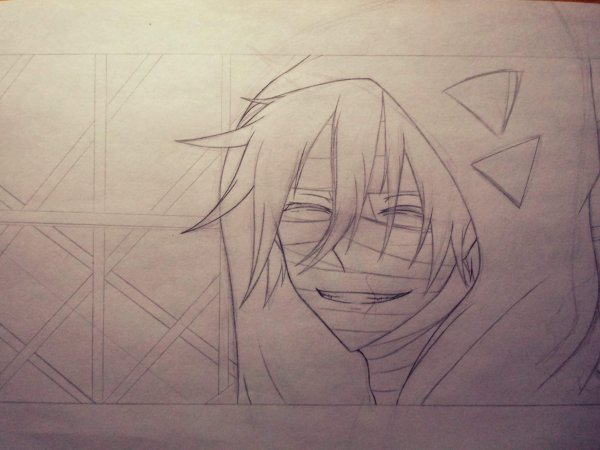 Зак Фостер карандашом