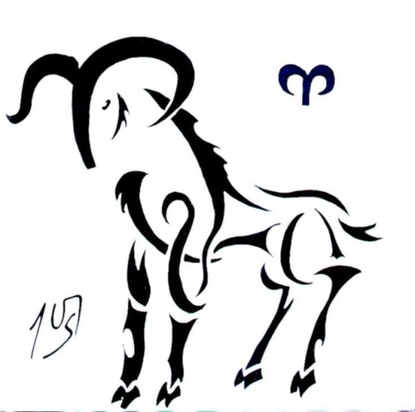 Знаки зодиака рисунки карандашом
