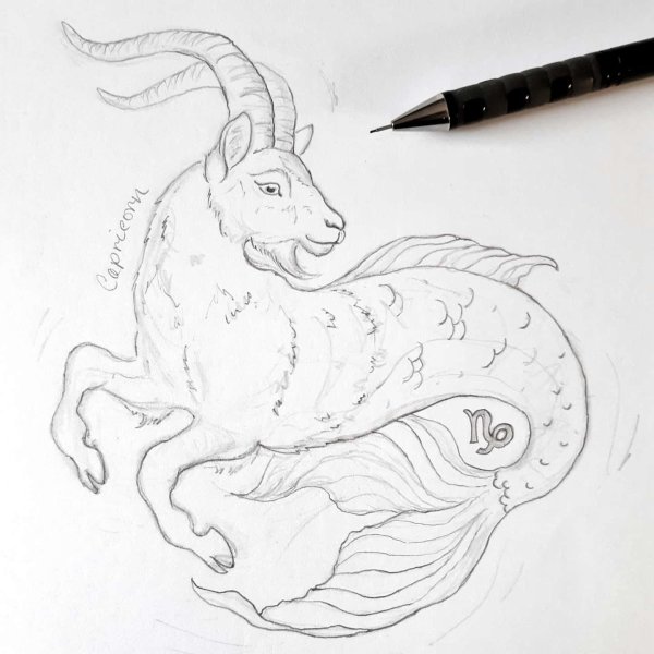 Анимированные знаки зодиака Козерог