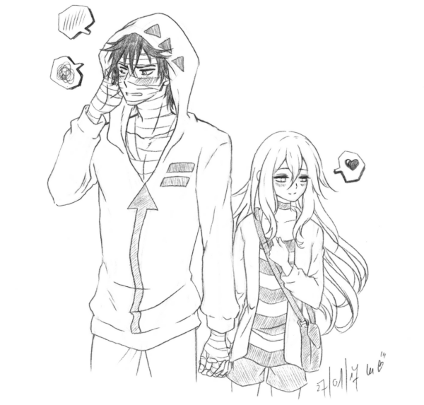 Аниме рисунки карандашом для срисовки ангел кровопролития