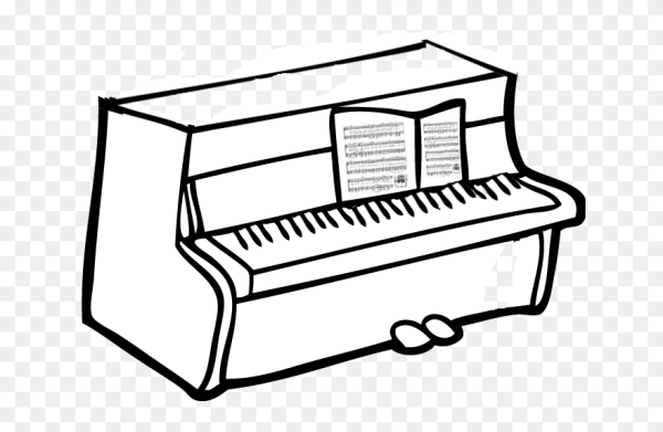 Нарисовать пианино