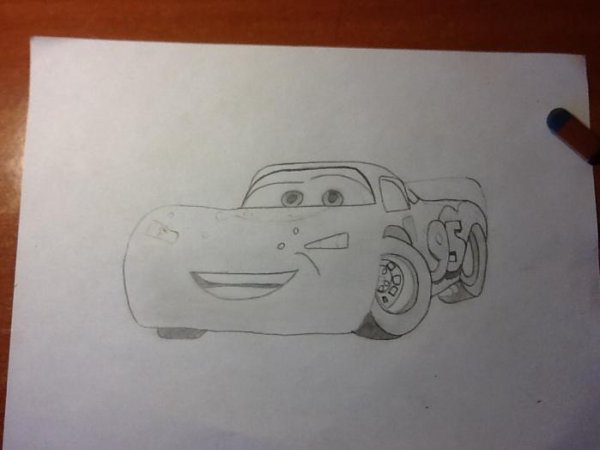 Маквин рисунок легкий