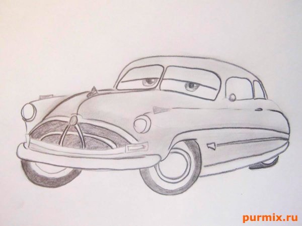 Тачка рисунок несложный