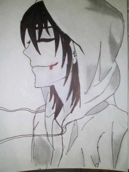 Джефф убийца аниме для срисовки