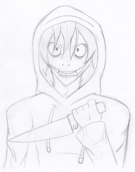 Джефф убийца арт Ijustwannahavefun