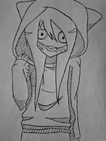 Раскраска безглазый Джек