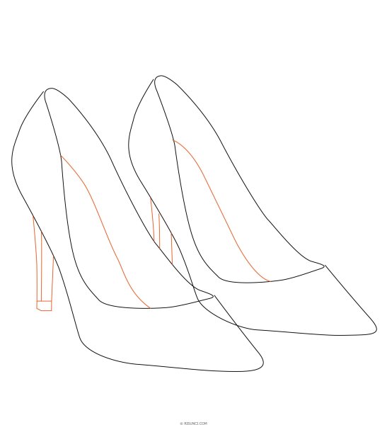 Туфли эскиз