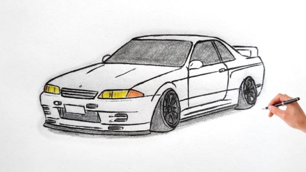 Nissan r32 drawing