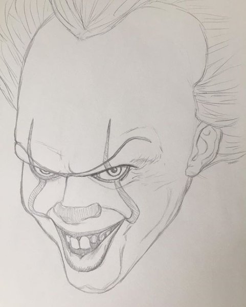 Оно карандашом