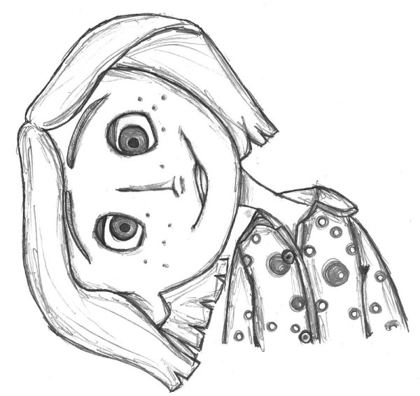 Каролина в стране кошмаров рисунки