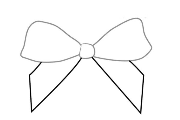 Бантик карандашом