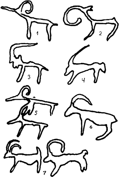 Петроглифы Мамонтов