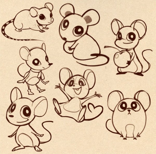 Мышка скетч