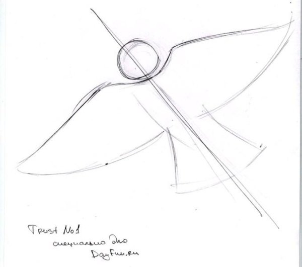 Как нарисовать жаворонка