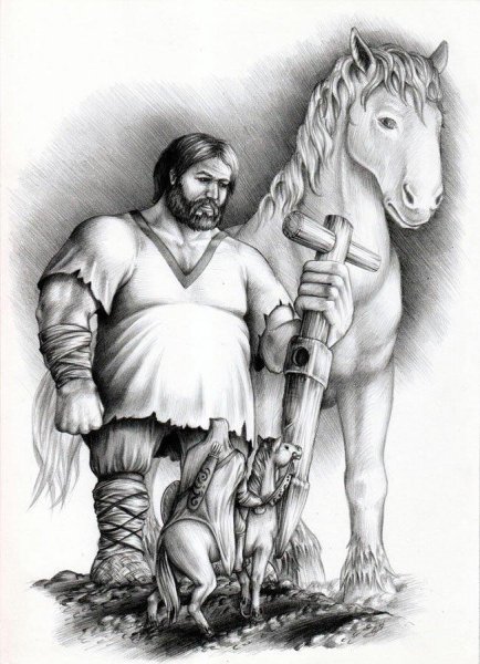 Никита Кожемяка и Микула Селянинович