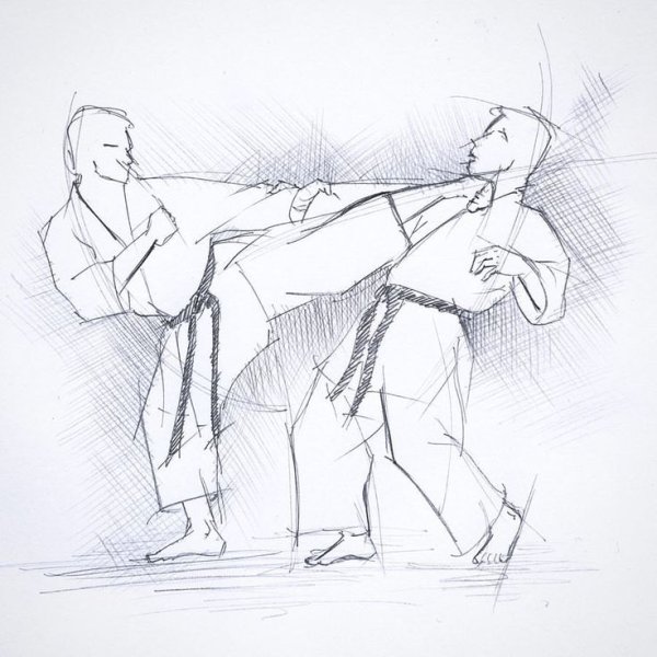 Карате рисунки