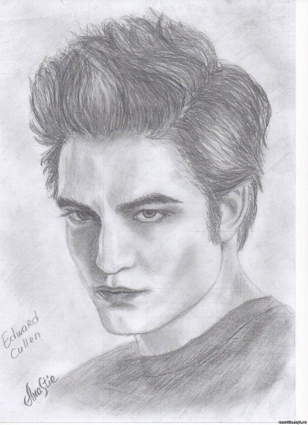 Эдвард Каллен рисунок