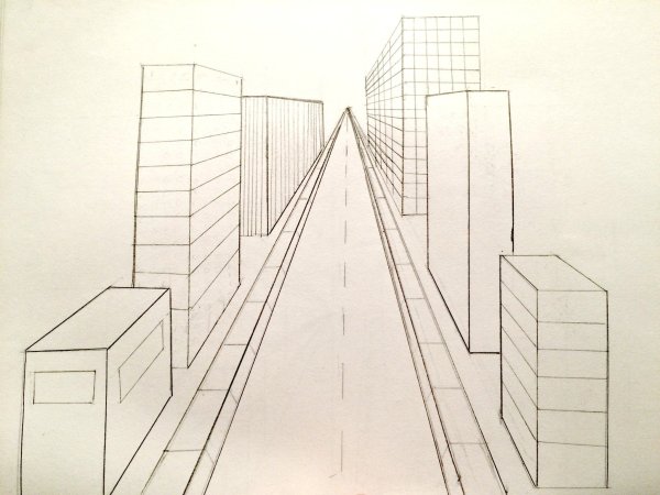 Перспектива в рисунке: линейная перспектива