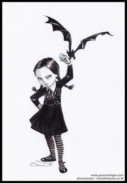 Уэнсдей семья Аддамс