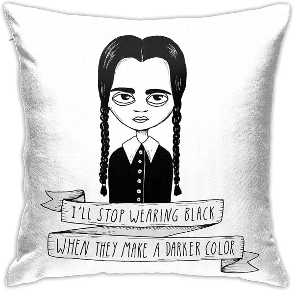 Раскраски Уэнздей Аддамс