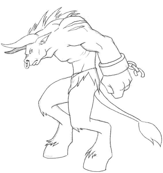 Рисование мифических персонажей