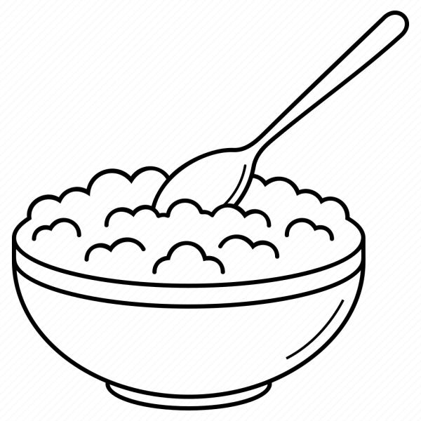 Каша с глазками