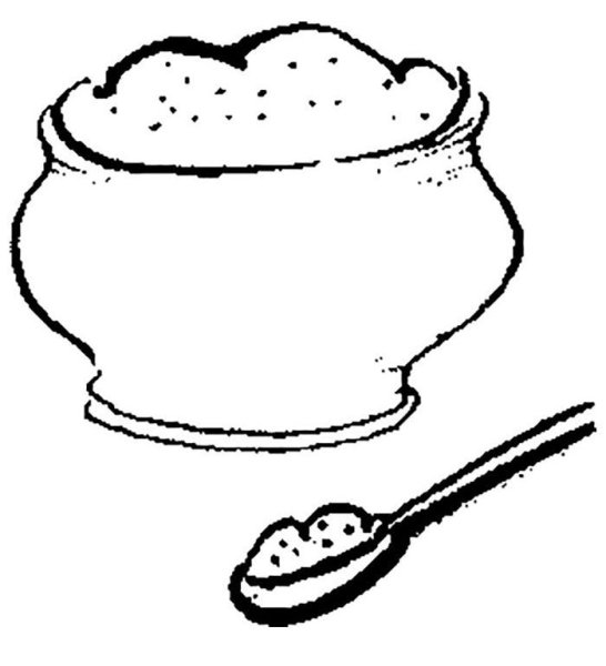 Раскраска хлопья