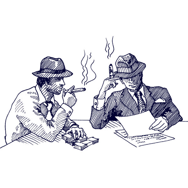 Мафиози карандашом