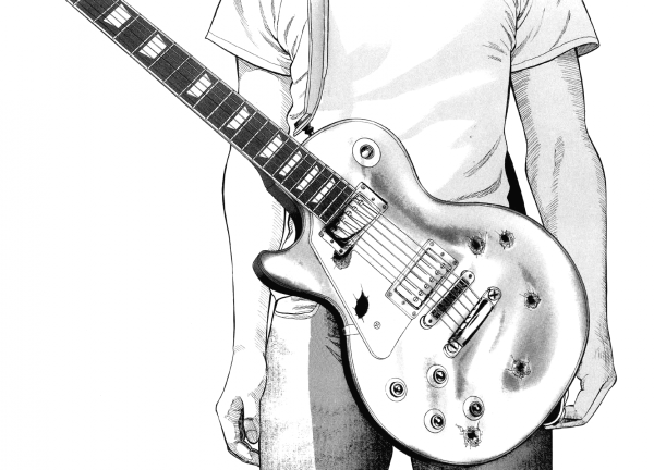 Электрическая гитара рисунок